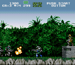 Gunforce - Battle Fire Engulfed Terror Island (Japan) In game screenshot